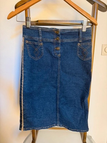 Plein sud jeans bleistiftrock - jeans,