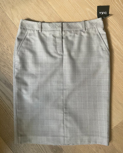 Dika beige pencil skirt new - beige,