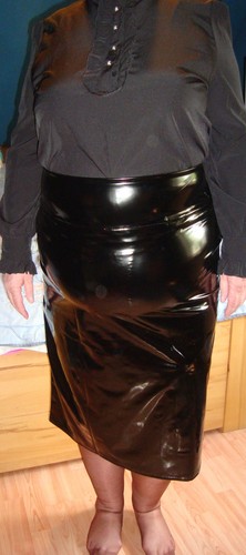 Lack rock high waist - pu,